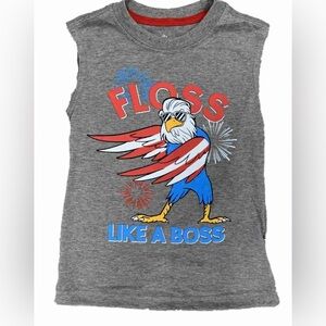Celebrate patriotic floss‎ like a boss tank